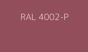 Kleur RAL 4002-P
