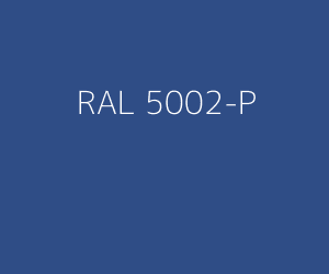 Kleur RAL 5002-P ULTRAMARIJN BLAUW