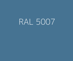 Kleur RAL 5007 BRILJANTBLAUW