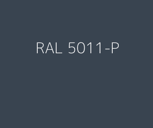 Kleur RAL 5011-P STAALBLAUW