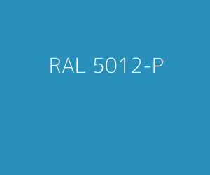 Kleur RAL 5012-P LICHTBLAUW