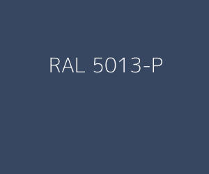 Kleur RAL 5013-P KOBALTBLAUW