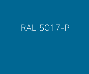 Kleur RAL 5017-P VERKEERSBLAUW