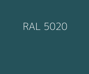 Kleur RAL 5020 OCEAANBLAUW