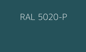 Kleur RAL 5020-P