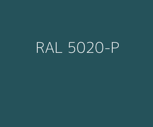 Kleur RAL 5020-P OCEAANBLAUW