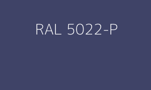 Kleur RAL 5022-P