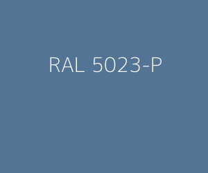 Kleur RAL 5023-P VERBLAUW
