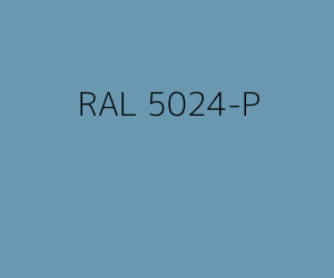Kleur RAL 5024-P PASTELBLAUW