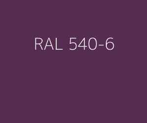 Kleur RAL 540-6 Kleur RAL 540-6