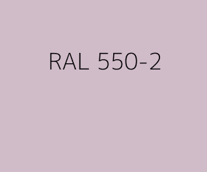 Kleur RAL 550-2 Kleur RAL 550-2