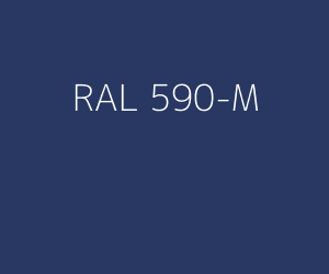 Kleur RAL 590-M 