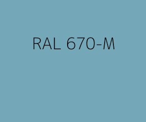 Kleur RAL 670-M 