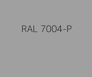 Kleur RAL 7004-P SIGNAALGRIJS