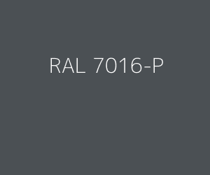 Kleur RAL 7016-P ANTRACIETGRIJS
