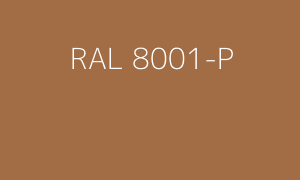 Kleur RAL 8001-P
