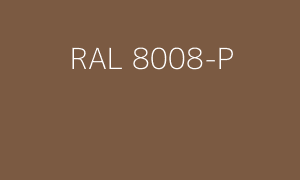 Kleur RAL 8008-P
