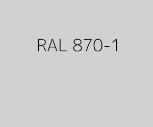 Kleur RAL 870-1 