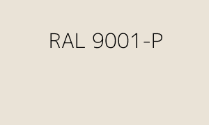 Kleur RAL 9001-P