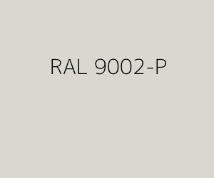 Kleur RAL 9002-P GRIJSWIT